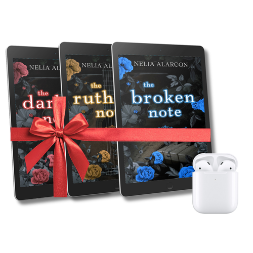 The Darkest Note Audiobook Bundle by Nelia Alarcon enemies to lovers, bully, rockstar romance